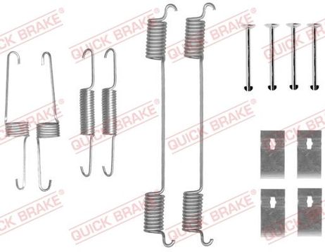 Quick Brake 1050859 Комплектующие, тормозная колодка
