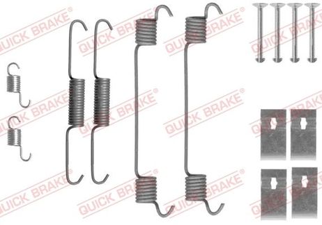 Quick Brake 1050860 Комплектующие, тормозная колодка