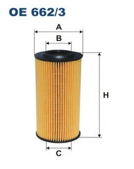 фото FILTRON OE662/3 Фильтр масляный (вставка) FILTRON OE662/3 Фильтр масляный (вставка)