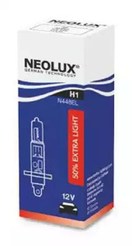 фото NEOLUX N448EL Автолампа H1 12V 55W P14.5s в NEOLUX N448EL Автолампа H1 12V 55W P14.5s в