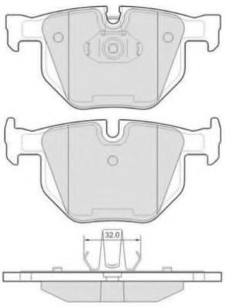 фото FREMAX FBP-1667 Комплект тормозных колодок, дисковый тормоз | зад | FREMAX FBP-1667 Комплект тормозных колодок, дисковый тормоз | зад |