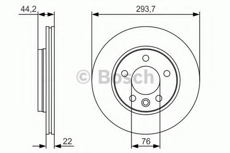 фото Bosch 0 986 479 S06 Диск тормозной | зад | Bosch 0 986 479 S06 Диск тормозной | зад |