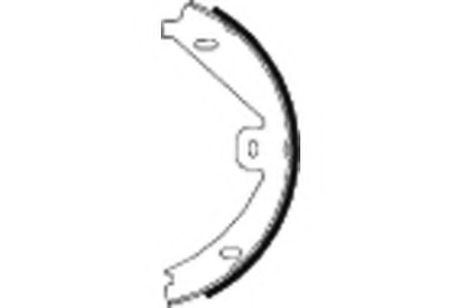 фото Hella 8DA 355 050-081 Комплект тормозных колодок, стояночная тормозная система Hella 8DA 355 050-081 Комплект тормозных колодок, стояночная тормозная система