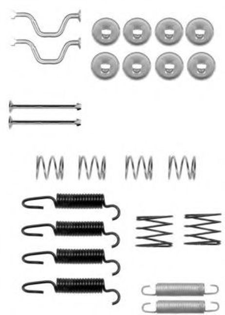 фото Hella 8DZ 355 201-821 Комплектующие, стояночная тормозная система Hella 8DZ 355 201-821 Комплектующие, стояночная тормозная система