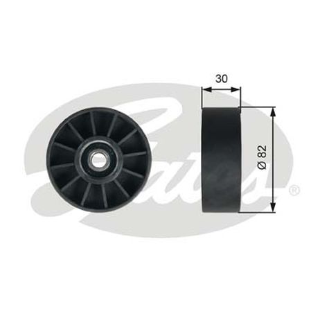 фото Gates T36459 Ролик обводной навесного оборудования Gates T36459 Ролик обводной навесного оборудования