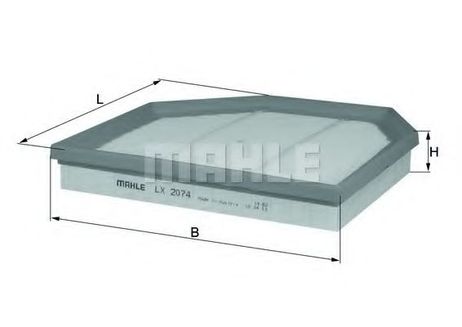 фото Knecht LX 2074 Фильтр воздушный Knecht LX 2074 Фильтр воздушный