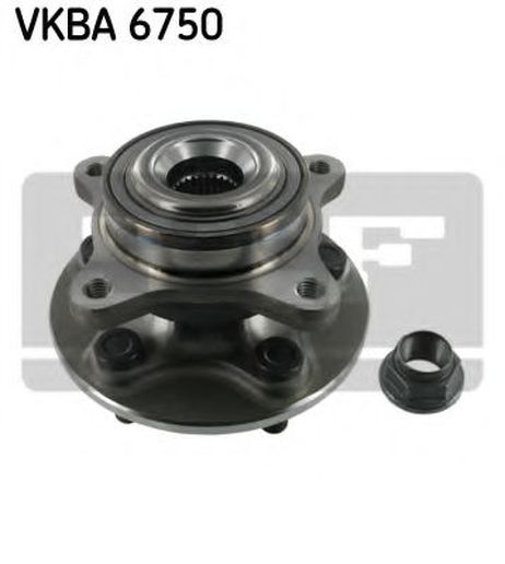 фото SKF VKBA 6750 Ступица колеса | перед лев | SKF VKBA 6750 Ступица колеса | перед лев |