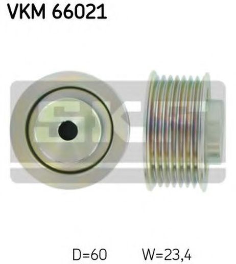 фото SKF VKM 66021 Ролик обводной приводного ремня SKF VKM 66021 Ролик обводной приводного ремня