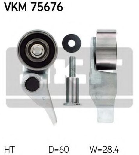 фото SKF VKM 75676 Ролик натяжной ремня ГРМ SKF VKM 75676 Ролик натяжной ремня ГРМ