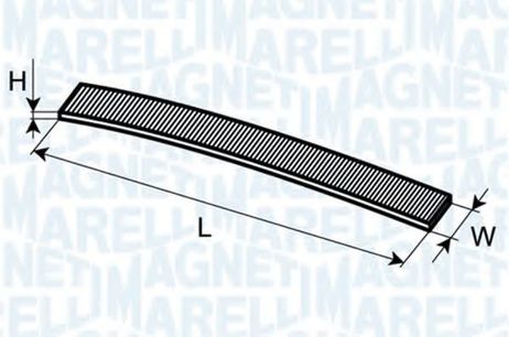 фото Magneti Marelli 350203065080 Фильтр салона Magneti Marelli 350203065080 Фильтр салона