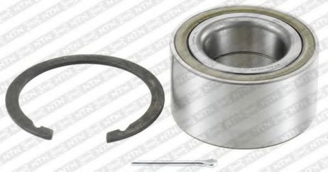фото SNR R184.58 Подшипник ступицы колеса (комплект) | зад | SNR R184.58 Подшипник ступицы колеса (комплект) | зад |
