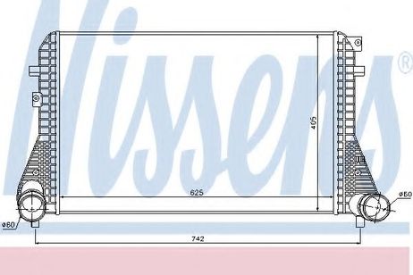 фото Nissens 96542 Интеркулер Nissens 96542 Интеркулер