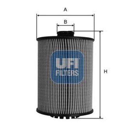 фото Ufi 25.089.00 Фильтр масляный Ufi 25.089.00 Фильтр масляный