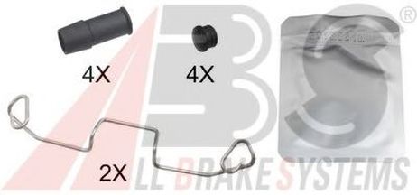 фото ABS 1795Q Комплектующие, колодки дискового тормоза ABS 1795Q Комплектующие, колодки дискового тормоза