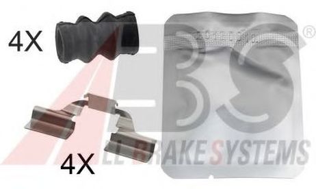 фото ABS 1827Q Комплектующие, колодки дискового тормоза ABS 1827Q Комплектующие, колодки дискового тормоза