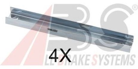фото ABS 1857Q Комплектующие, колодки дискового тормоза ABS 1857Q Комплектующие, колодки дискового тормоза
