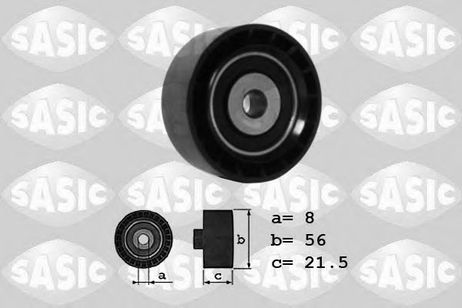 фото Sasic 1624031 Паразитный / ведущий ролик, поликлиновой ремень Sasic 1624031 Паразитный / ведущий ролик, поликлиновой ремень