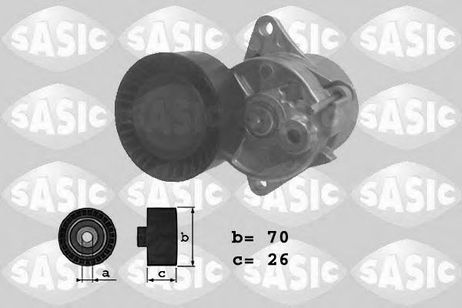 фото Sasic 1626137 Натяжитель ремня, клиновой зубча Sasic 1626137 Натяжитель ремня, клиновой зубча