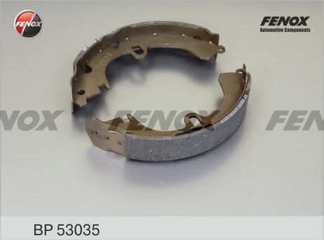 фото Fenox BP53035 Колодки тормозные барабанные | зад прав/лев | Fenox BP53035 Колодки тормозные барабанные | зад прав/лев |