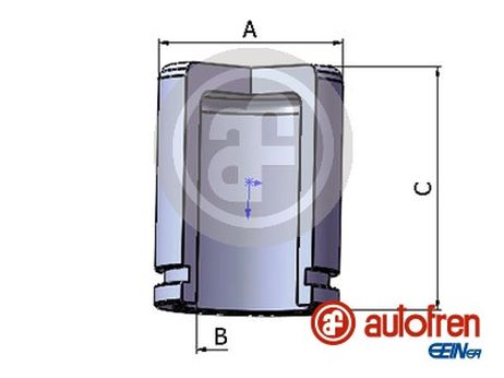 Seinsa Autofren D025264 Поршень тормозного суппорта | перед | D43