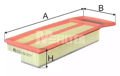 фото MFILTER K 7006 Фильтр воздушный MFILTER K 7006 Фильтр воздушный