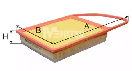 фото MFILTER K 7007 Фильтр воздушный MFILTER K 7007 Фильтр воздушный