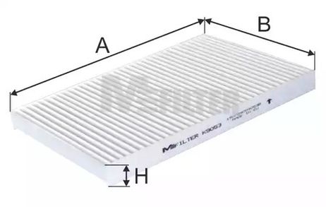 фото MFILTER K 9053 Фильтр, воздух во внутренном пространстве MFILTER K 9053 Фильтр, воздух во внутренном пространстве