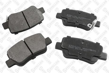 фото Stellox 000 017B-SX Колодки дисковые з. Toyota Avensis 08> | зад | Stellox 000 017B-SX Колодки дисковые з. Toyota Avensis 08> | зад |