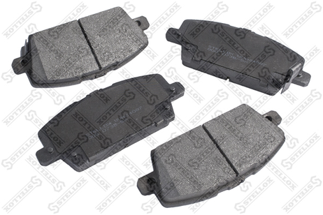 фото Stellox 000 073B-SX Колодки дисковые п. Honda Civic VII 06> | перед | Stellox 000 073B-SX Колодки дисковые п. Honda Civic VII 06> | перед |