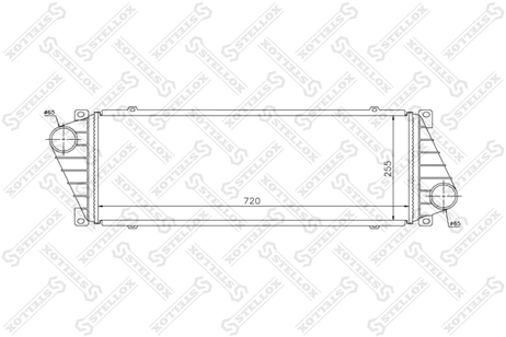 фото Stellox 81-10855-SX Интеркулер MB Sprinter Stellox 81-10855-SX Интеркулер MB Sprinter