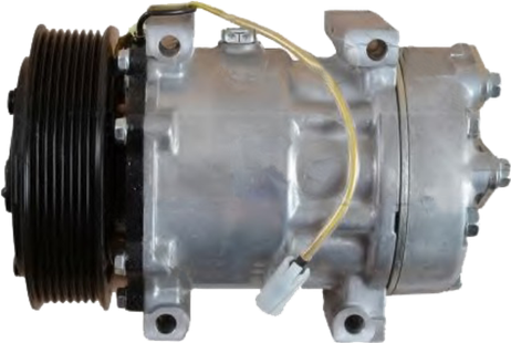 фото Stellox 87-55005-SX Компрессор кондиционера 24V d136 volvo HCV Stellox 87-55005-SX Компрессор кондиционера 24V d136 volvo HCV