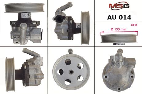 фото MSG AU014 Насос ГУР новый audi Q5 2008-2017 MSG AU014 Насос ГУР новый audi Q5 2008-2017