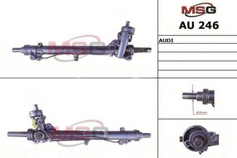 фото MSG AU246 Рулевая рейка с ГУР новая Seat Exeo 2008-2013, AUDI A4 / Avant 2004-2007, VW Passat B5+ 20 MSG AU246 Рулевая рейка с ГУР новая Seat Exeo 2008-2013, AUDI A4 / Avant 2004-2007, VW Passat B5+ 20