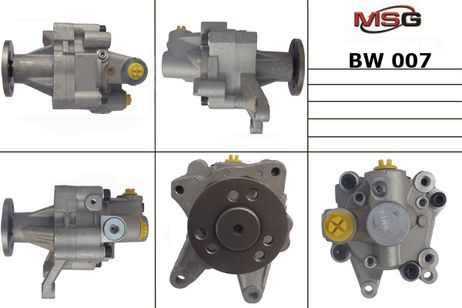 фото MSG BW007 Насос ГУР новый BMW 5 E34 1988-1997, BMW 5 E39 1995-2004, BMW 7 E38 1994-2001 MSG BW007 Насос ГУР новый BMW 5 E34 1988-1997, BMW 5 E39 1995-2004, BMW 7 E38 1994-2001