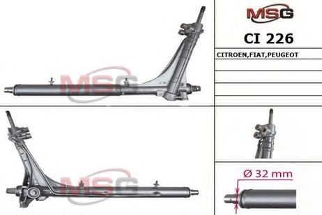 фото MSG CI226 Рулевая рейка c ГУР новая Citroen Jumper 2006-, Fiat Ducato 2006-, Peugeot Boxer 2006- MSG CI226 Рулевая рейка c ГУР новая Citroen Jumper 2006-, Fiat Ducato 2006-, Peugeot Boxer 2006-