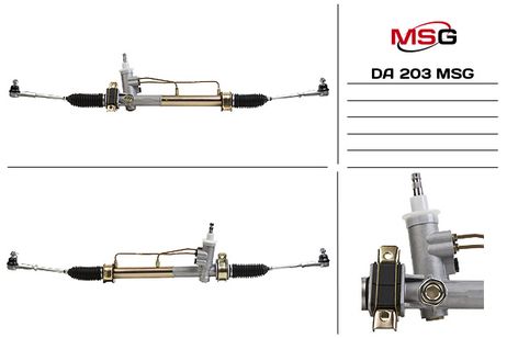 фото MSG DA203 Рулевая рейка c ГУР новая Daewoo Matiz 1998-2003, Daewoo Matiz 2003- MSG DA203 Рулевая рейка c ГУР новая Daewoo Matiz 1998-2003, Daewoo Matiz 2003-