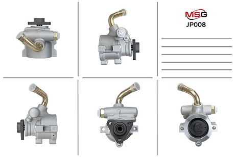 фото MSG JP008 Насос ГУР новый jeep Grand Cherokee 1999-2005 MSG JP008 Насос ГУР новый jeep Grand Cherokee 1999-2005