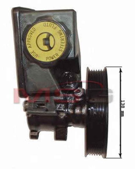 MSG JP010 Насос ГУР новый Jeep Cherokee/Liberty 1996-2001, jeep Wrangler , jeep Grand Cherokee 1991-1999