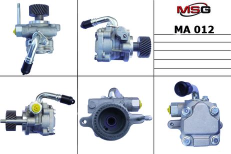 фото MSG MA012 Насос ГУР новый Ford Ranger 2002-2011, Mazda B-Serie 1997-2006, Mazda bt-50 2006-2012 MSG MA012 Насос ГУР новый Ford Ranger 2002-2011, Mazda B-Serie 1997-2006, Mazda bt-50 2006-2012
