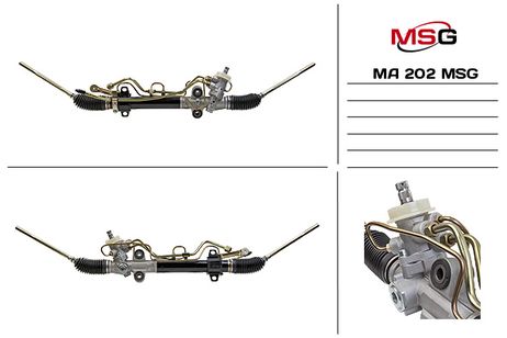 фото MSG MA202 Рулевая рейка c ГУР новая Mazda 323 VI 1998-2004 MSG MA202 Рулевая рейка c ГУР новая Mazda 323 VI 1998-2004