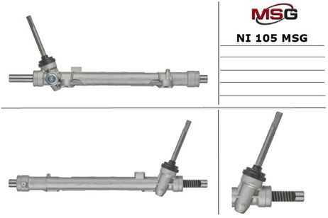 фото MSG NI105 Новая рулевая рейка Nissan X-Trail T31 2007-, Nissan Qashqai 2007-2014 MSG NI105 Новая рулевая рейка Nissan X-Trail T31 2007-, Nissan Qashqai 2007-2014