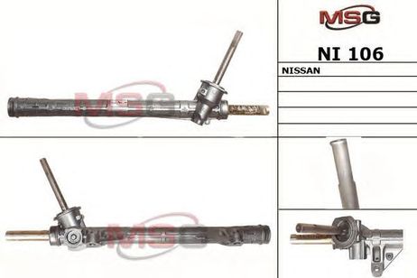 фото MSG NI106 Новая рулевая рейка Renault Modus 2004-, Renault Clio III 2005-2014, Nissan Micra K12 2003-2010 MSG NI106 Новая рулевая рейка Renault Modus 2004-, Renault Clio III 2005-2014, Nissan Micra K12 2003-2010