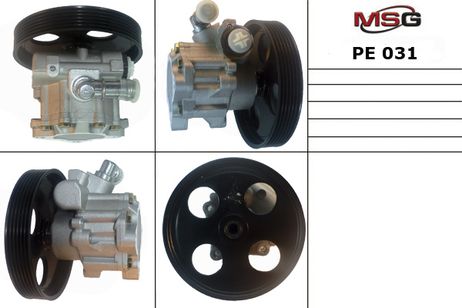 фото MSG PE031 Насос ГУР новый Citroen Evasion 1994-2002, Peugeot 406 1995-2004, Peugeot Expert 1995-2006 MSG PE031 Насос ГУР новый Citroen Evasion 1994-2002, Peugeot 406 1995-2004, Peugeot Expert 1995-2006