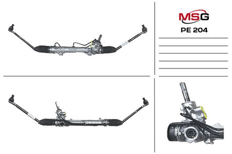 фото MSG PE204 Рулевая рейка c ГУР новая Peugeot 307 2000- MSG PE204 Рулевая рейка c ГУР новая Peugeot 307 2000-