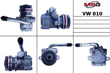 фото MSG VW010 Насос ГУР новый VW Multivan 2003, VW Transporter T5 2003- MSG VW010 Насос ГУР новый VW Multivan 2003, VW Transporter T5 2003-