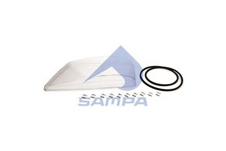 фото SAMPA 022.349 Стекло основной фары | лев | HCV SAMPA 022.349 Стекло основной фары | лев | HCV