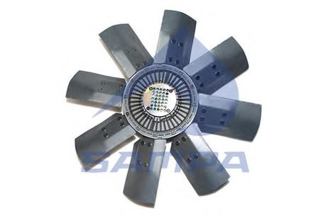 фото SAMPA 041.402 Вентилятор с вискомуфтой HCV SAMPA 041.402 Вентилятор с вискомуфтой HCV