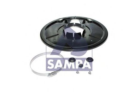фото SAMPA 075.616 Щиток отражательный дискового тормозного механизма HCV SAMPA 075.616 Щиток отражательный дискового тормозного механизма HCV