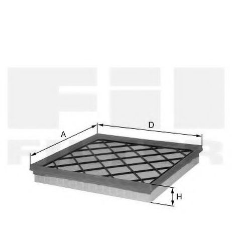 фото Fil Filter HP 2263 Фильтр воздушный Fil Filter HP 2263 Фильтр воздушный