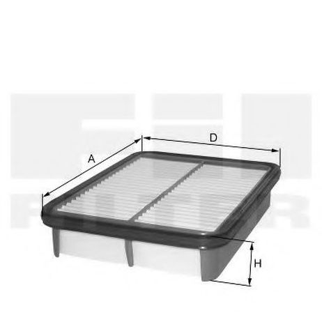 фото Fil Filter HP 5062 Фильтр воздушный Fil Filter HP 5062 Фильтр воздушный
